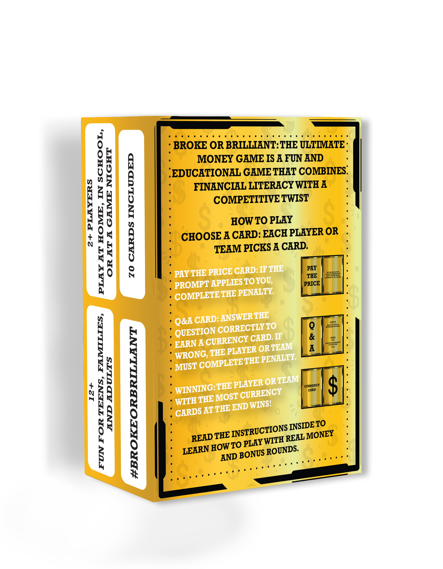 Broke or Brilliant: The Ultimate Money Game (Non- Drinking)